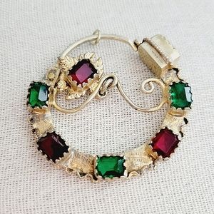 Gold over sterling silver Celtic pendant